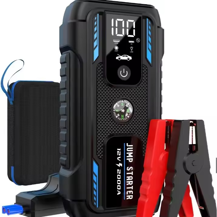 Portable Jump Starter - Iniciador de Carro Portátil de Alta