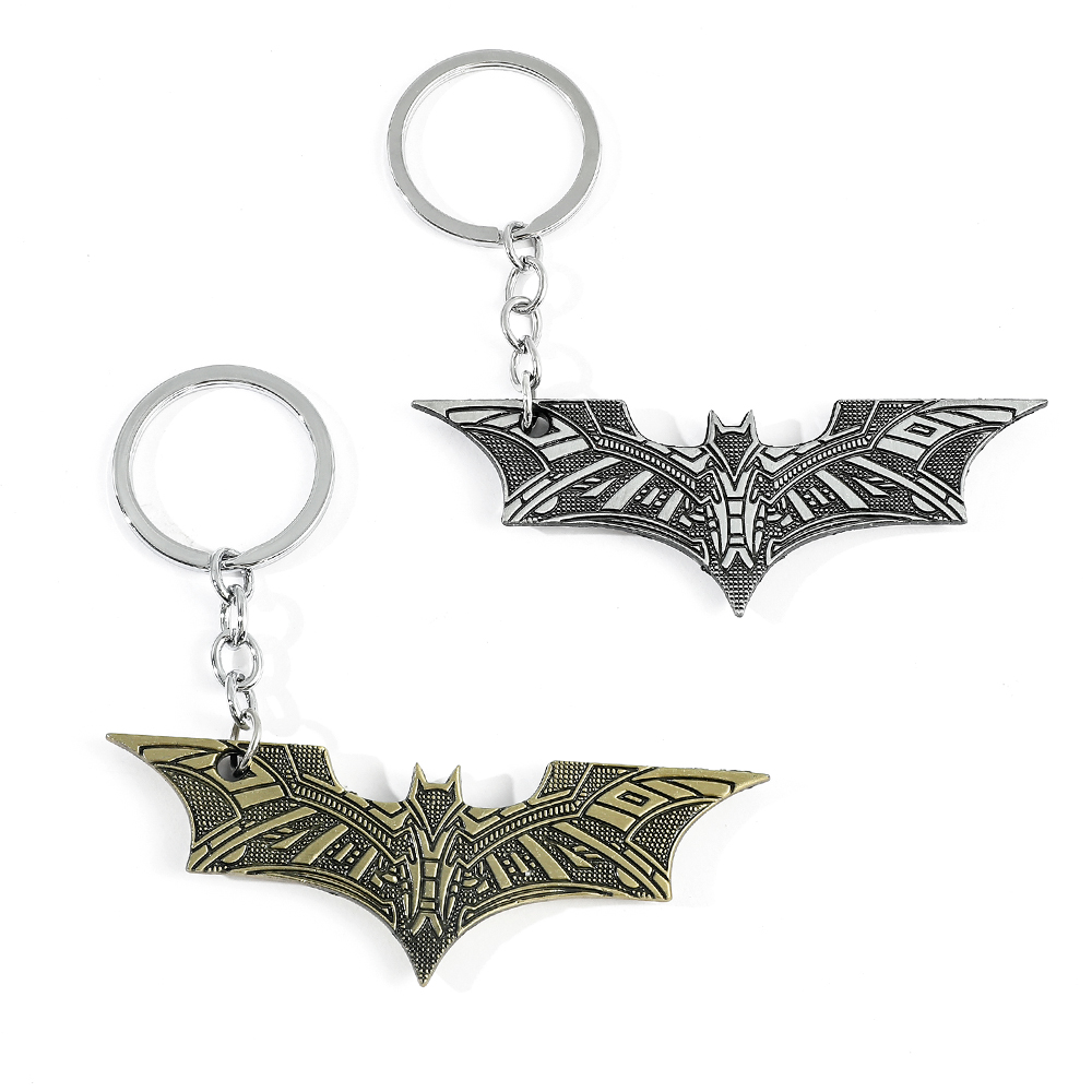 Car Accessories Gifts For Men - Chaveiro de Morcego: Pingente de Super-Heróis,