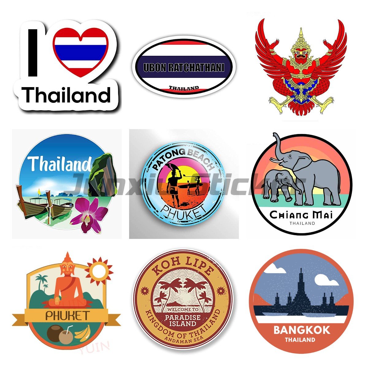 Car Accessories Thailand - Bandeira nacional da tailândia garuda emblema