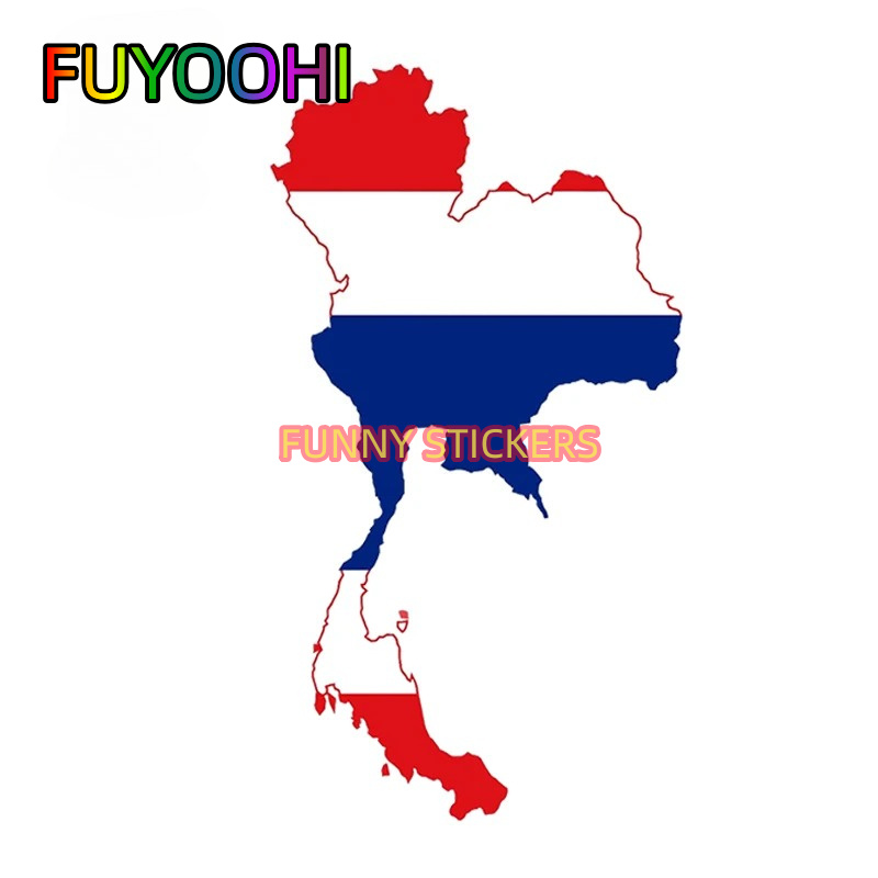 Car Accessories Thailand - Adesivo de Carro com Bandeira e
