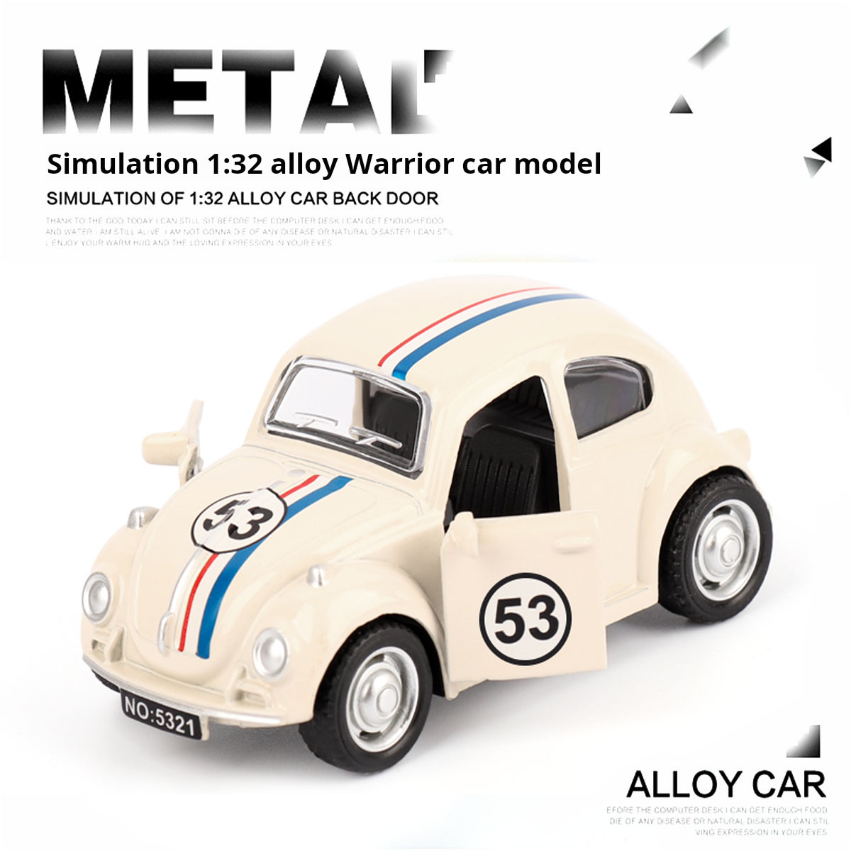 Car Accessories Thailand - Carro de Brinquedo de Liga Fundida