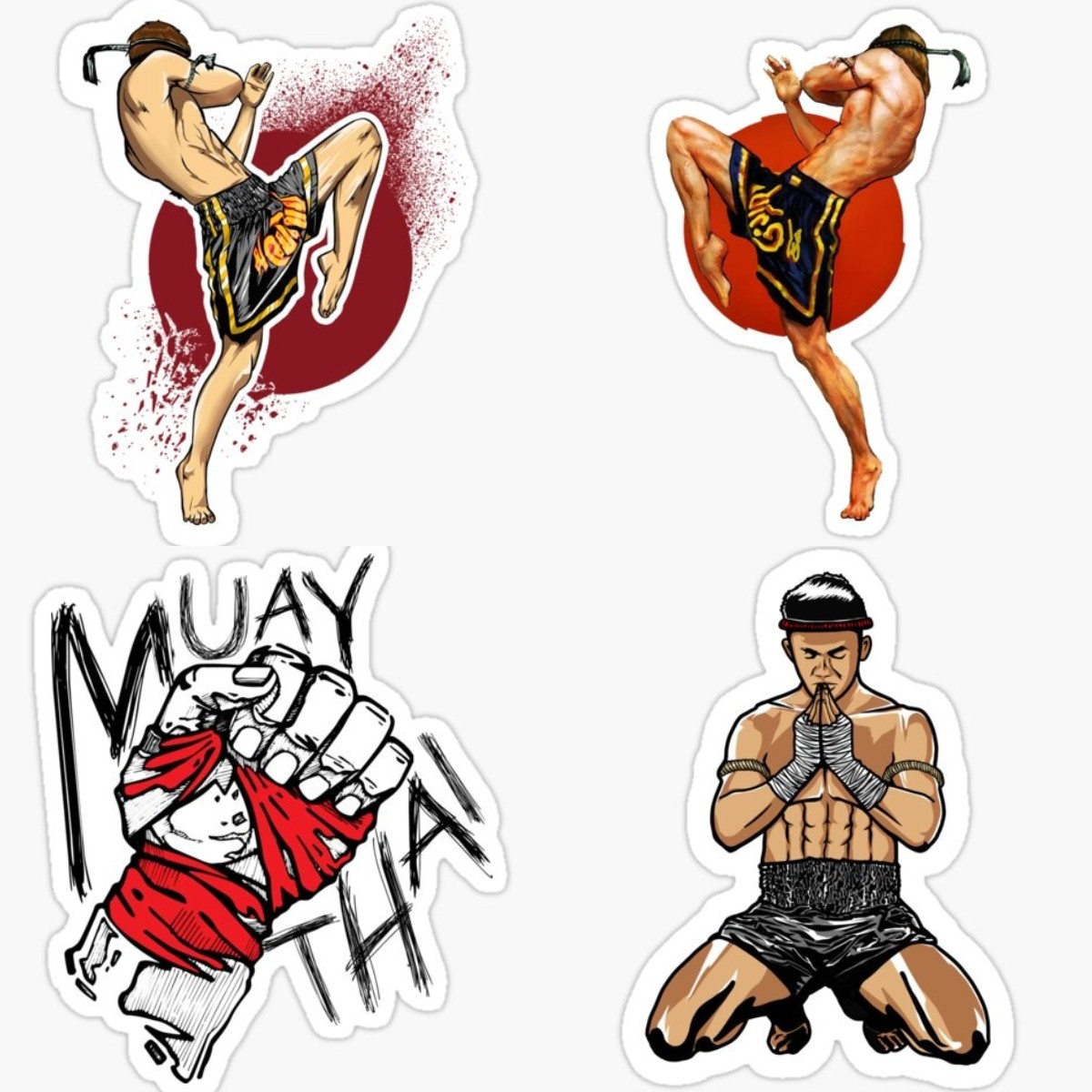 Car Accessories Thailand - Muay thai adesivos de carro protetor
