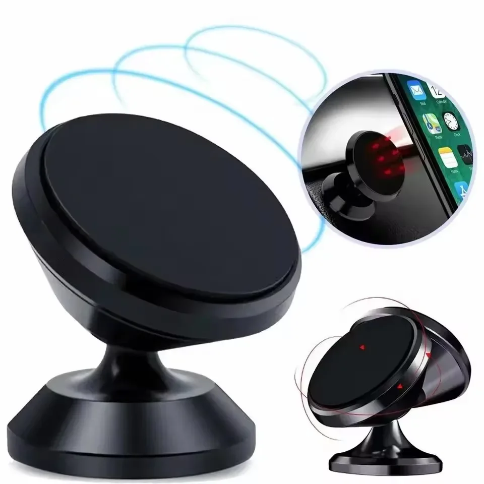 Car Phone Holder Magnetic - Suporte Magnético para Telefone de Carro,