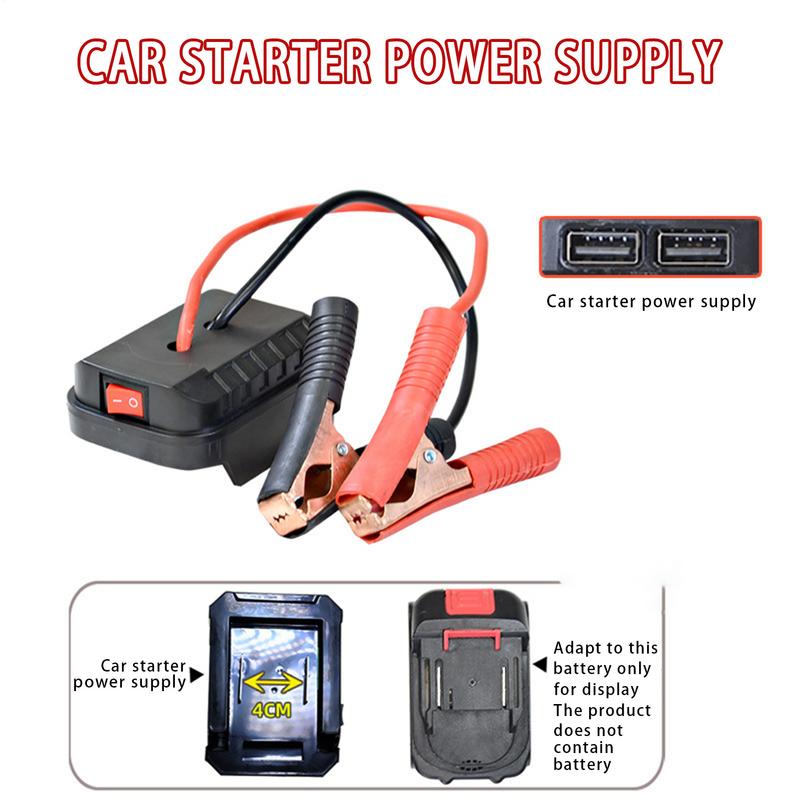 Pular starter bateria jumper c - Portable Jump Starter avaliação e preço
