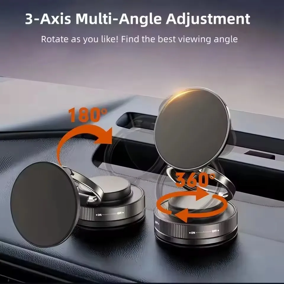 360 atualizado ° Suporte magné - Car Phone Holder Magnetic avaliação e preço