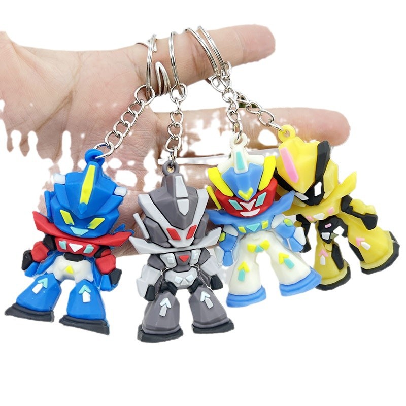 Chaveiro de Silicone Gundam, M - Car Accessories Gifts For Men avaliação e preço
