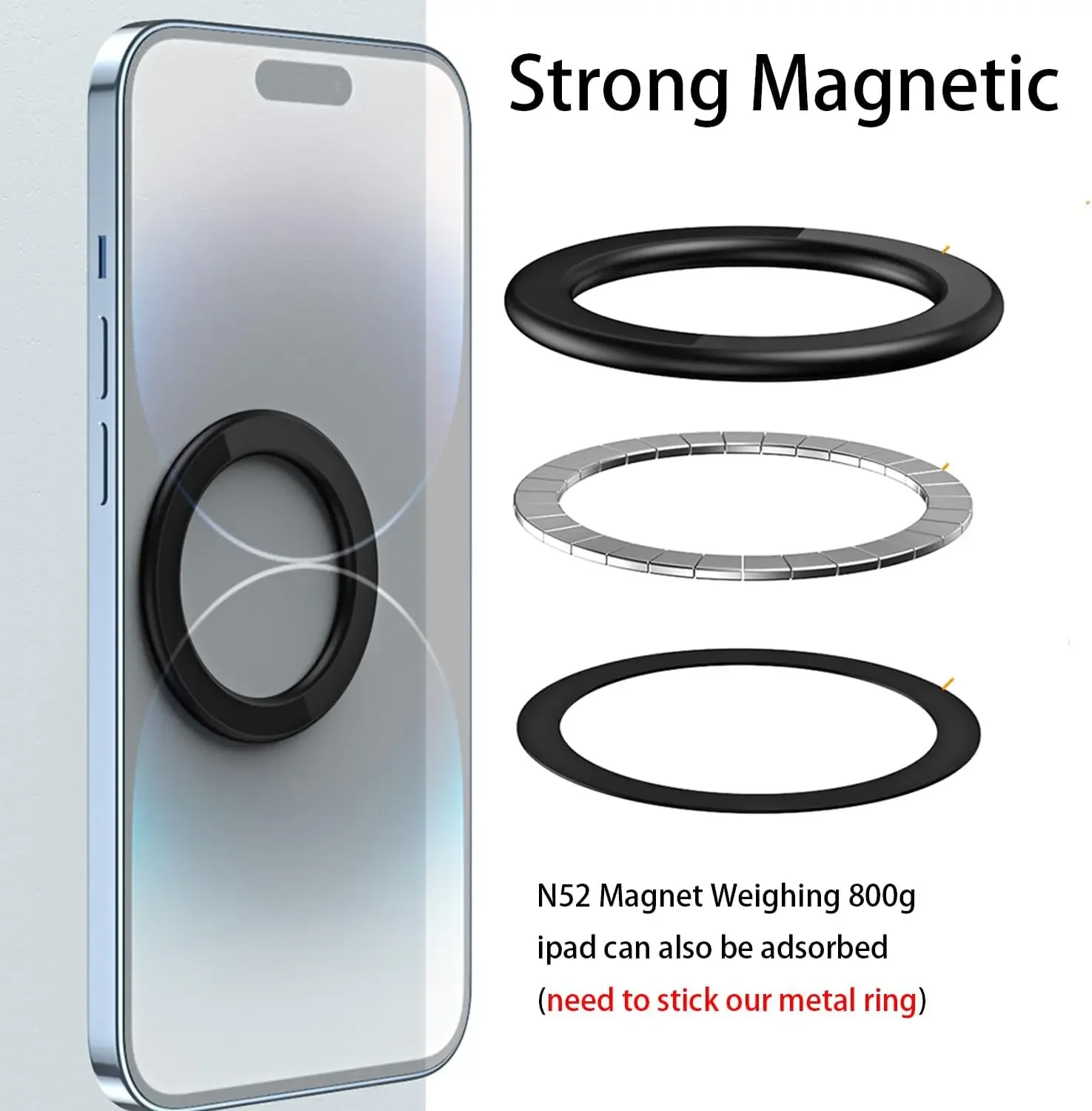 Suporte Magnético Adesivo para - Car Phone Holder Magnetic avaliação e preço