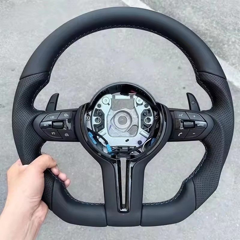 Volante de couro para BMW F10  - Car Accessories Website avaliação e preço