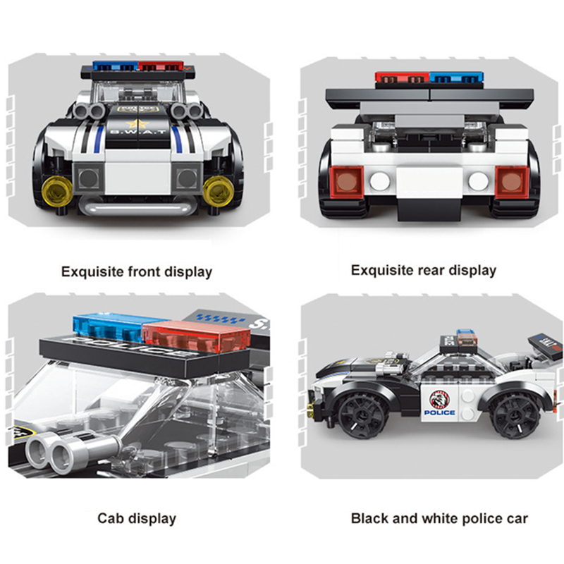Novo diy moc cidade avião swat - Car Accessories Gift Ideas avaliação e preço