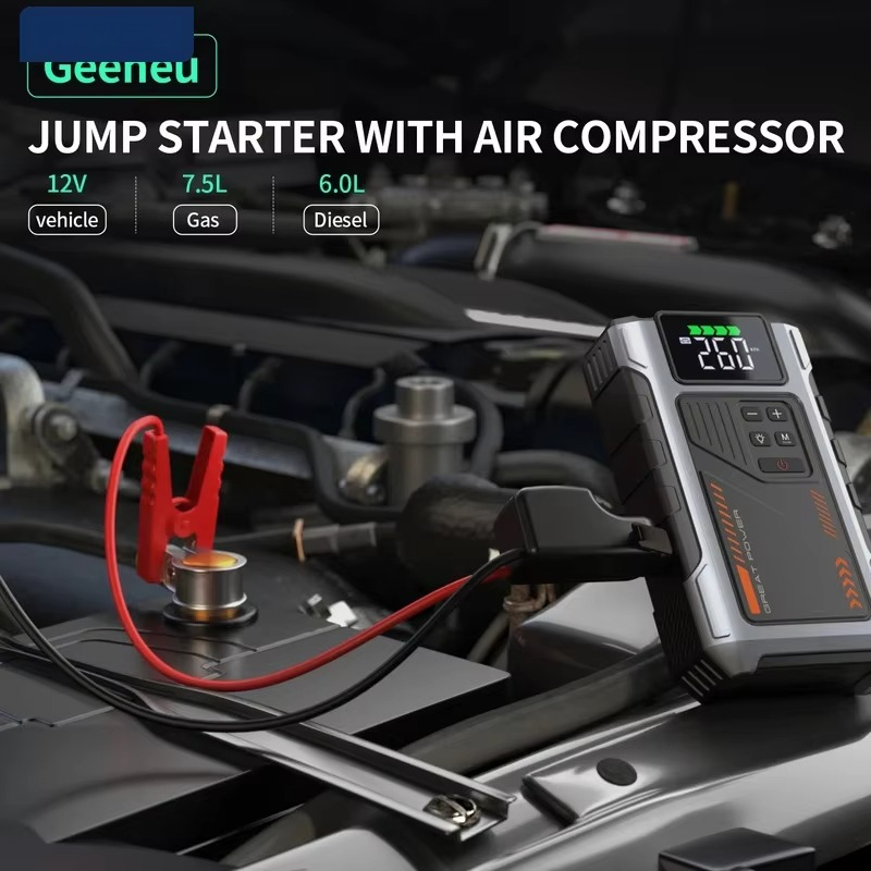 Arrancador de bateria portátil - Portable Jump Starter avaliação e preço