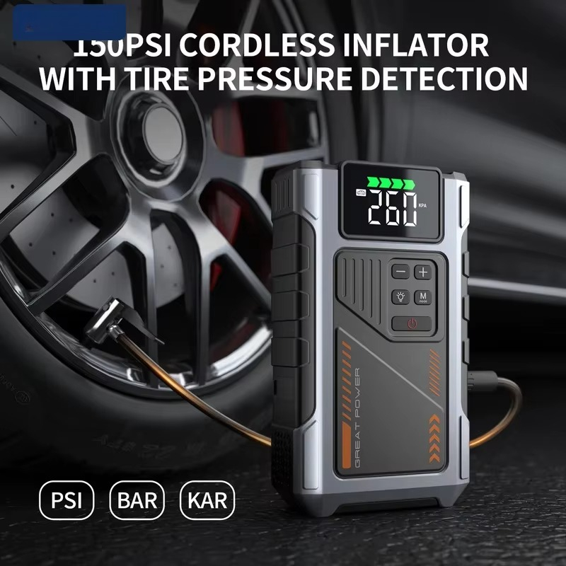 Arrancador de bateria portátil - Portable Jump Starter avaliação e preço