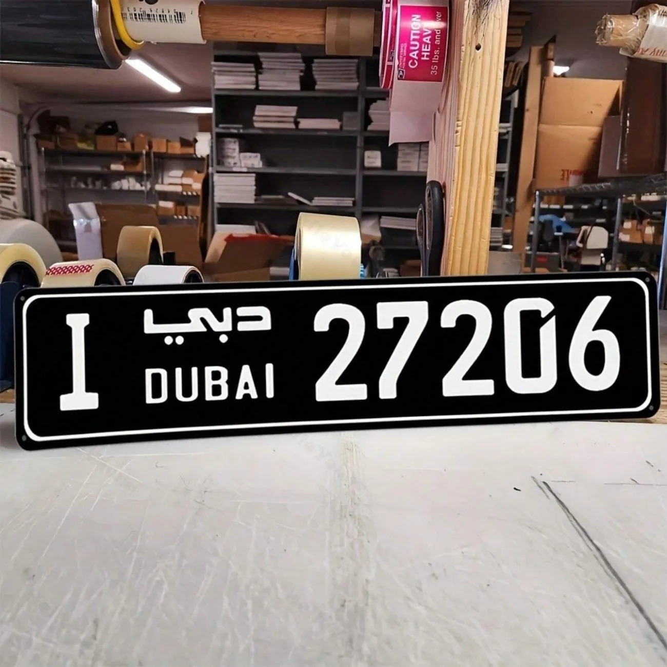 Placa de Rua de Alumínio Grava - Car Accessories In Dubai avaliação e preço