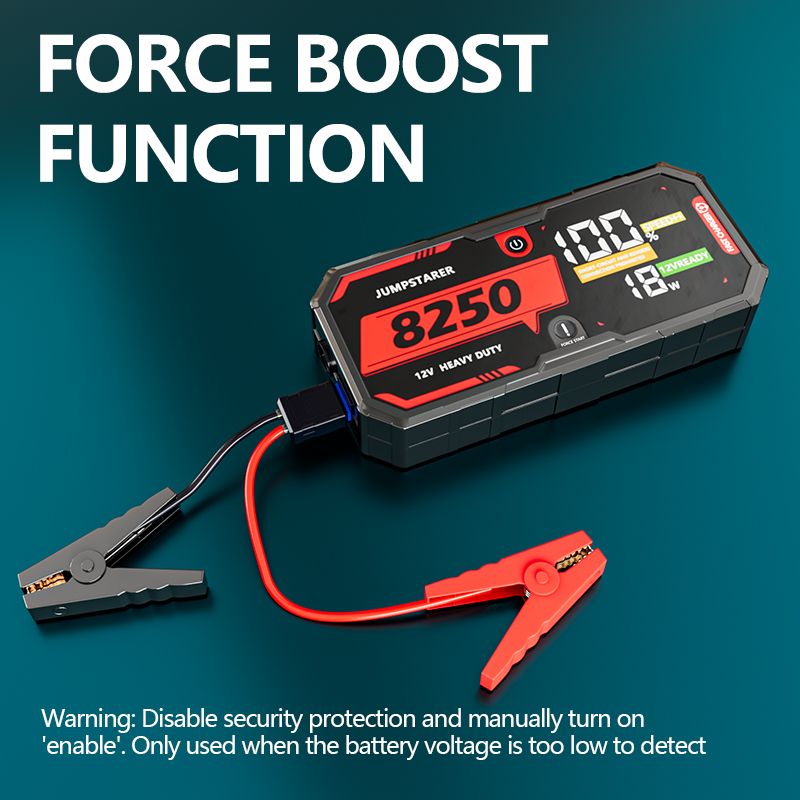 8250A Iniciador de Carro Portá - Portable Jump Starter avaliação e preço