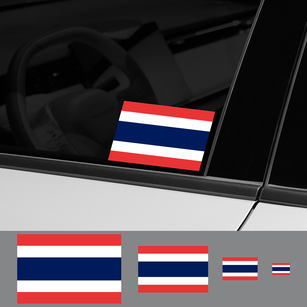 Pvc adesivo com bandeira da Ta - Car Accessories Thailand avaliação e preço
