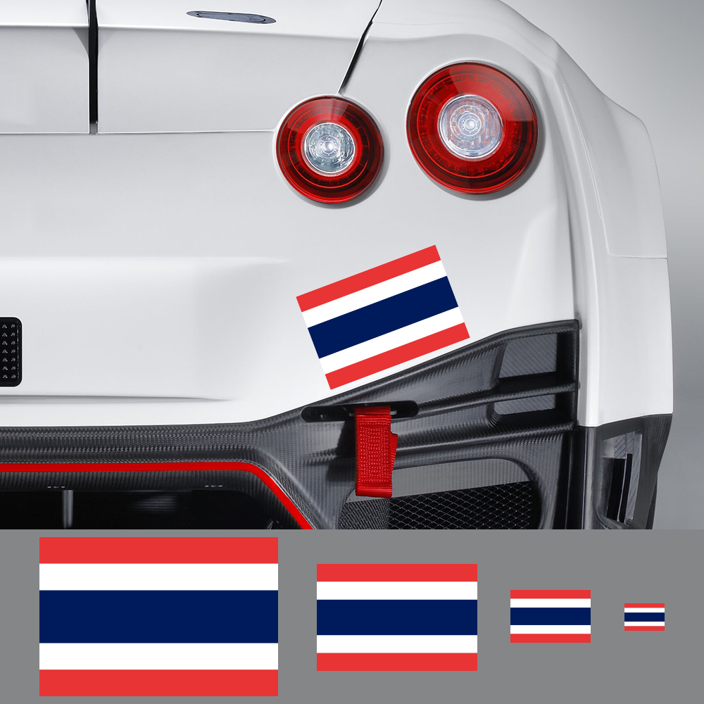 Pvc adesivo com bandeira da Ta - Car Accessories Thailand avaliação e preço